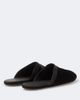 John Lobb John Lobb Leather-trimmed suede slippers - 6