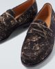 John Lobb John Lobb Lopez calf hair penny loafers - 3