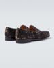 John Lobb John Lobb Lopez calf hair penny loafers - 6