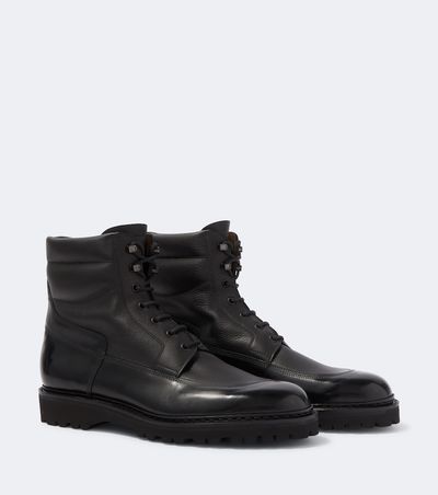 John Lobb John Lobb Peak leather lace-up boots