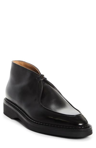 John Lobb John Lobb Smith Leather Chukka Boot