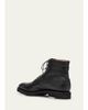 John Lobb Men's Alder Grained Leather Hiking Boots - 2