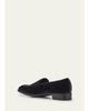 John Lobb Men's Bill Velvet Penny Loafers - 4