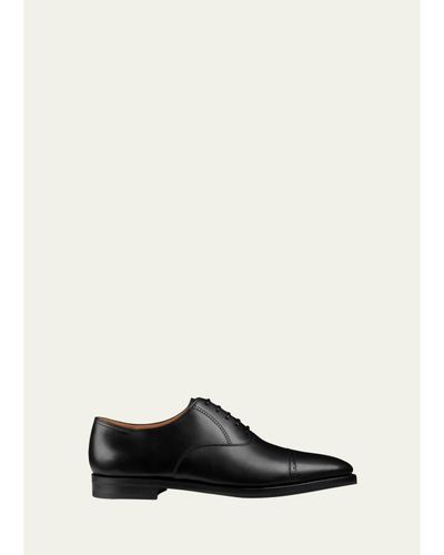 John Lobb Men's Bristol Cap-Toe Oxford Loafers
