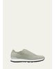 John Lobb Men's Foundry II Suede Runner Sneakers - 1