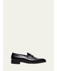 John Lobb Men's Jamie Patent Leather Penny Loafers - 1