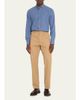 John Lobb Men's Lopez Apron-Toe Leather Penny Loafers - 3