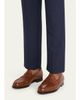 John Lobb Men's Lopez Leather-Sole Penny Loafers - 2