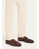 John Lobb Men's Pace Nubuck Penny Loafers - 2