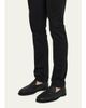 John Lobb Men's Pace Suede Penny Loafers - 2