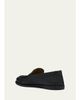 John Lobb Men's Pace Suede Penny Loafers - 4