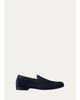 John Lobb Men's Tyne Suede Loafers - 1