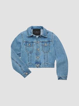 John Richmond x Eva Leah John Richmond x Eva Leah Girl's Little Girl's & Girl's Denim Jacket