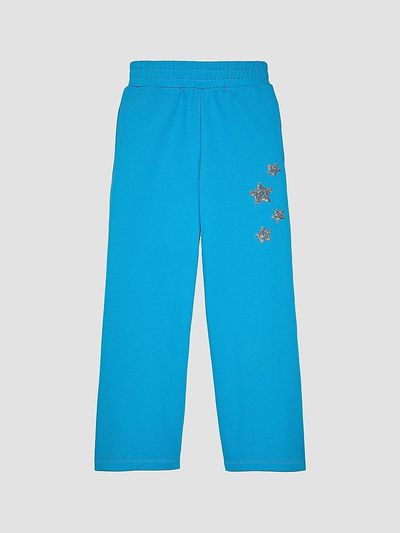 John Richmond x Eva Leah John Richmond x Eva Leah Girl's Little Girl's & Girl's Sequin Star Fleece Sweatpants