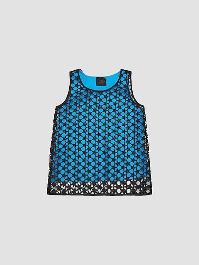 John Richmond x Eva Leah John Richmond x Eva Leah Girl's Little Girl's & Girl's​ Star-Embellished Sleeveless Top