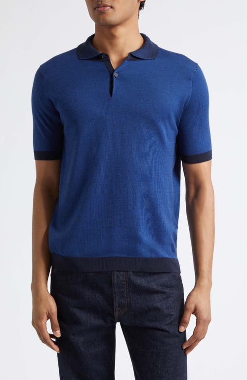John Smedley John Smedley Grenock Merino Wool Polo Sweater