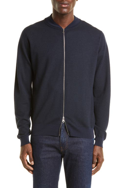 John Smedley John Smedley Men's Singular Full Zip Wool Sweater