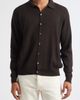 John Smedley John Smedley Tibor Sea Island Cotton Long Sleeve Polo - 1