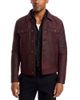 John Varvatos John Varvatos Andrew Leather Trucker Jacket - 1