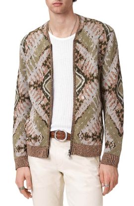 John Varvatos John Varvatos Cortano Knit Jacket
