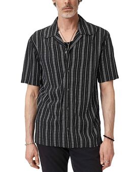 John Varvatos John Varvatos Dan Short Sleeve Camp Collar Shirt