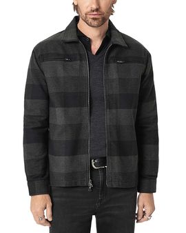 John Varvatos John Varvatos Grafton Flannel Check Shirt Jacket