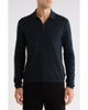 John Varvatos John Varvatos Hughs Long Sleeve Marl Stitch Polo - 1