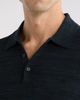 John Varvatos John Varvatos Hughs Long Sleeve Marl Stitch Polo - 4