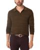 John Varvatos John Varvatos Hughs Marl Stitch Cotton Polo Shirt - 1