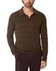 John Varvatos John Varvatos Hughs Marl Stitch Cotton Polo Shirt - 3