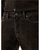 John Varvatos John Varvatos Luca Slim Fit Jeans in Dark Brown - 4