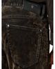 John Varvatos John Varvatos Luca Slim Fit Jeans in Dark Brown - 5
