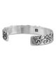 John Varvatos John Varvatos Men's Sterling Silver Gothic Design Cuff Bracelet - 2