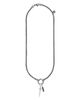 John Varvatos John Varvatos Men's Sterling Silver Lapis Bead & Sword Pendant Necklace, 24 - 2
