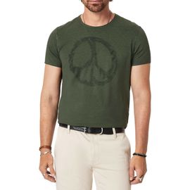 John Varvatos John Varvatos Peace Maker Raw Edge Crewneck T-Shirt