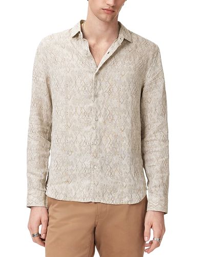 John Varvatos John Varvatos Thompson Linen Shirt
