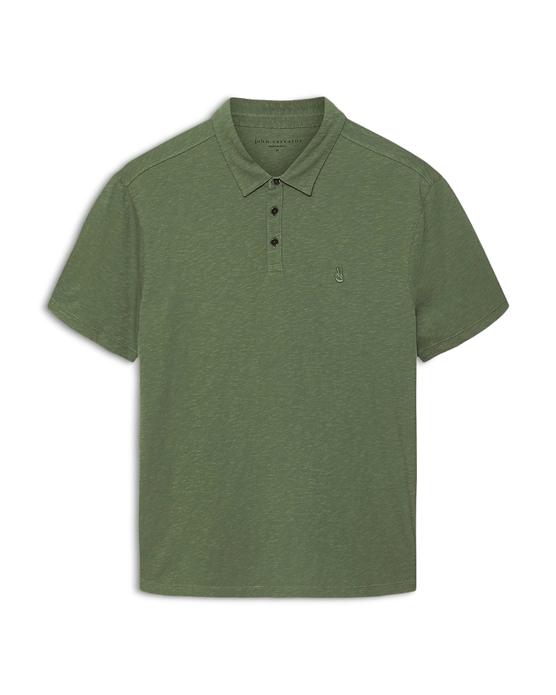 John Varvatos John Varvatos Victor Slub Polo Shirt