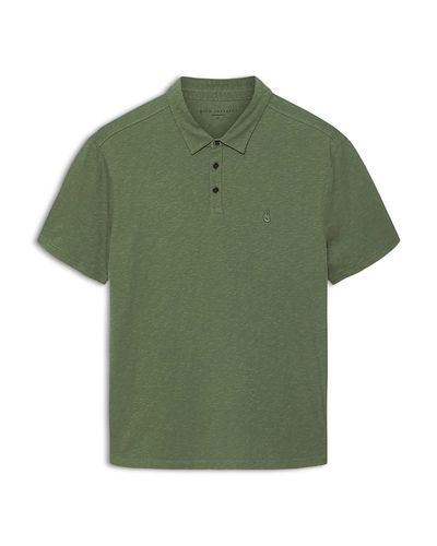 John Varvatos John Varvatos Victor Slub Polo Shirt