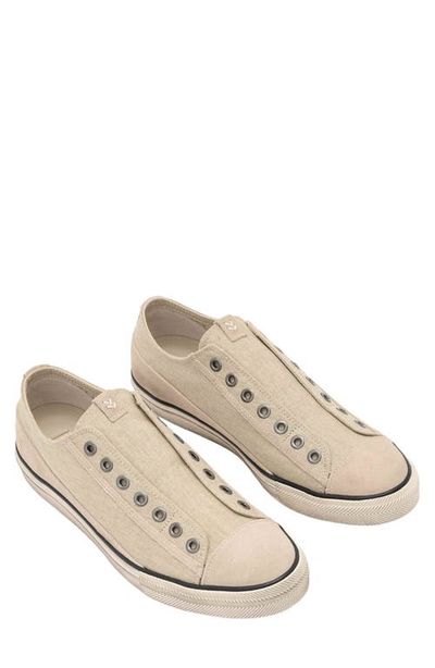 John Varvatos John Varvatos Vintage Laceless Low Top Sneaker