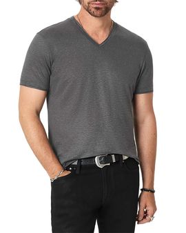 John Varvatos John Varvatos Wooster Linen V Neck T-Shirt