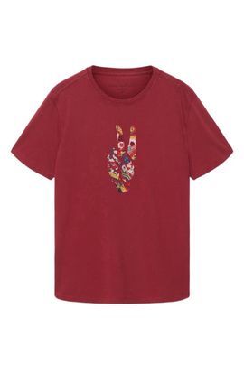 John Varvatos John Varvatos World Flags Peace Organic Cotton Graphic T-Shirt