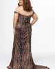 Johnathan Kayne for Sydney's Closet Johnathan Kayne for Sydney's Closet Plus Size Fitted Formal Gown with Slit - 2