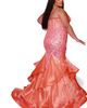 Johnathan Kayne for Sydney's Closet Johnathan Kayne for Sydney's Closet Sequin Mermaid Plus Size Evening Gown - 2