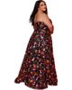 Johnathan Kayne for Sydney's Closet Johnathan Kayne for Sydney's Closet Strapless Sweetheart Neckline Plus Size A-Line Evening Gown - 1