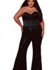 Johnathan Kayne for Sydney's Closet Johnathan Kayne for Sydney's Closet Three-Piece Bell Bottom Plus Size Suit - 2