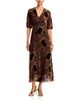 Johnny Was Johnny Was Cinco Flocked Burnout Maxi Dress - 1