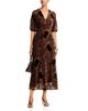 Johnny Was Johnny Was Cinco Flocked Burnout Maxi Dress - 3