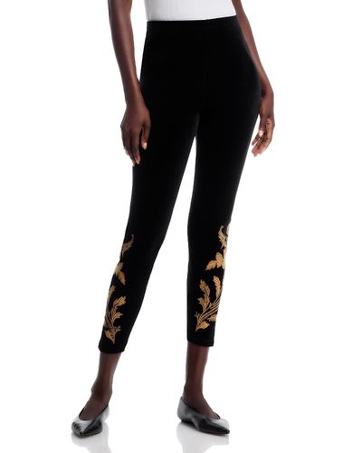 Johnny Was Johnny Was Cropped Velvet Leggings