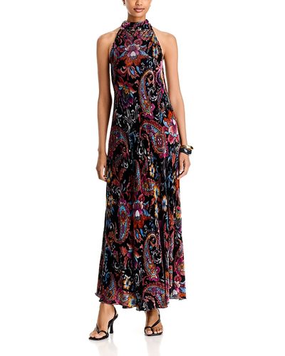 Johnny Was Johnny Was Eirene Sleeveless Mock Neck Dress