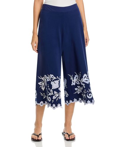 Johnny Was Johnny Was Embroidered Culotte Pants
